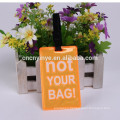 Custom Promotional Reflective luggage tag